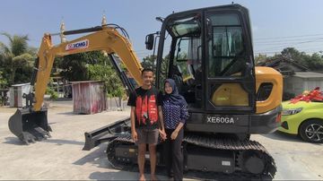 Eskavator Sebagai Mahar Pernikahan, Video Viral di Grobogan