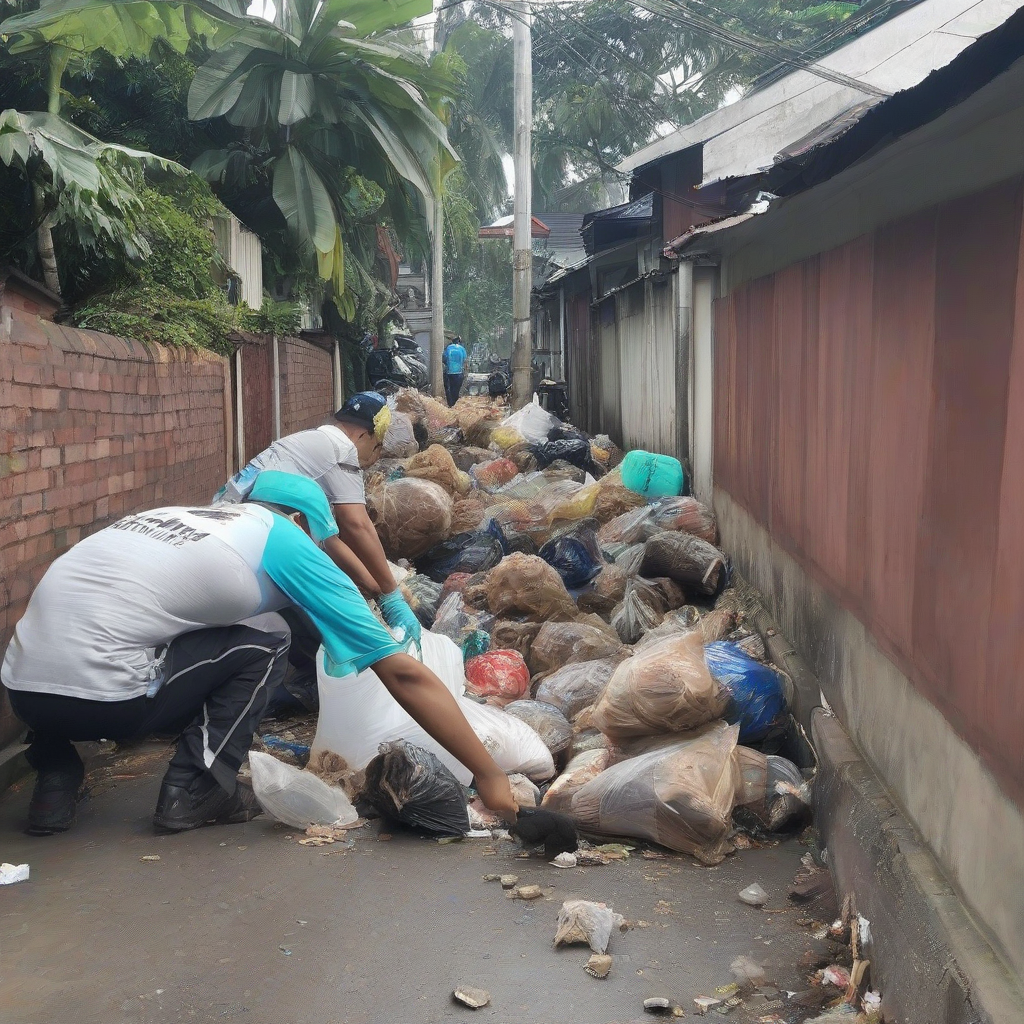 Warga Jakarta Barat Belajar Pilah Sampah untuk Lingkungan