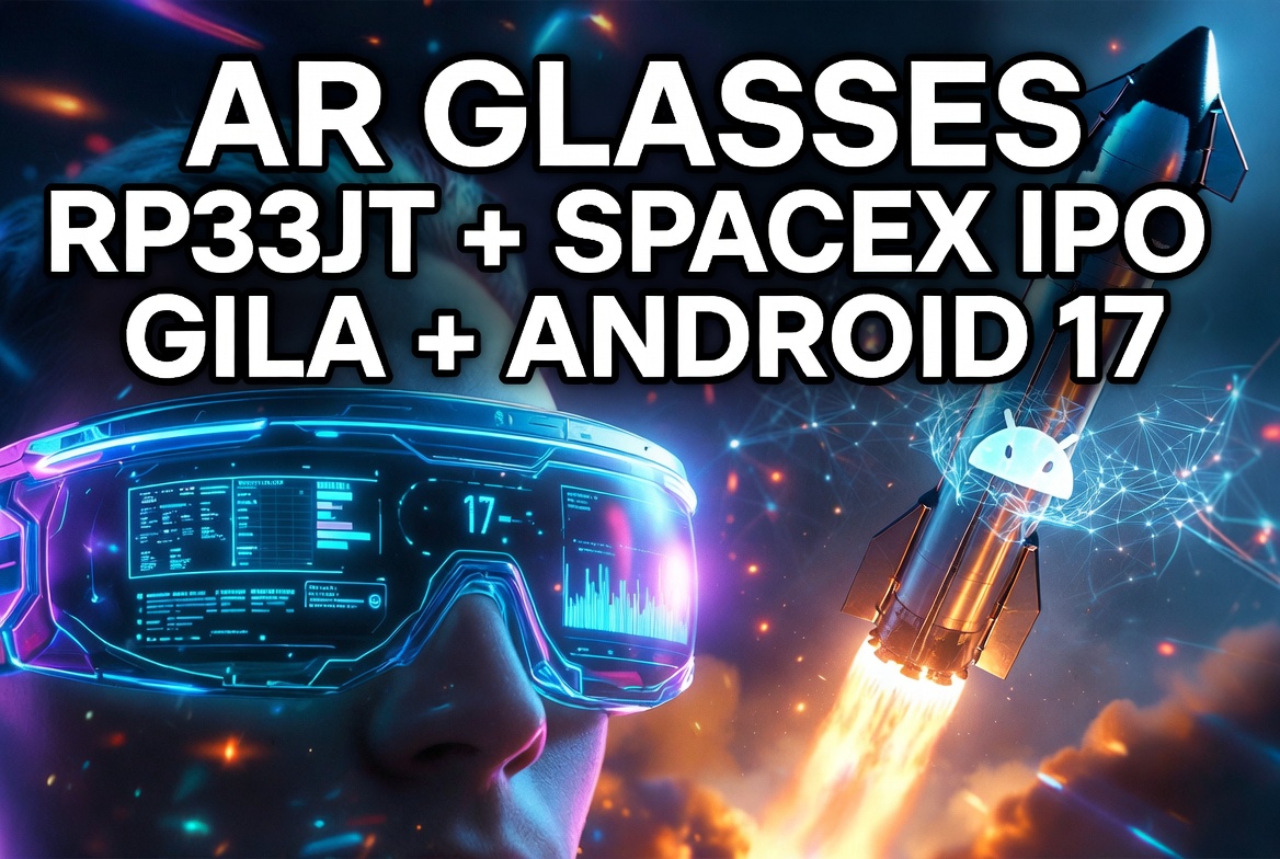 AR Glasses Rp33 Juta dari Snap, SpaceX Ledak IPO Triliunan, dan Android 17 Gebrak AI: Gelombang Teknologi Meledak Hari Ini!
