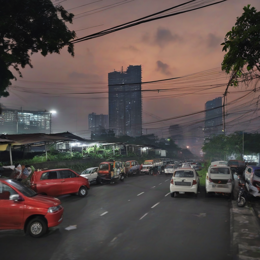 21 Kantong Parkir Buat Malam HUT Jakarta ke-499 di Bundaran HI